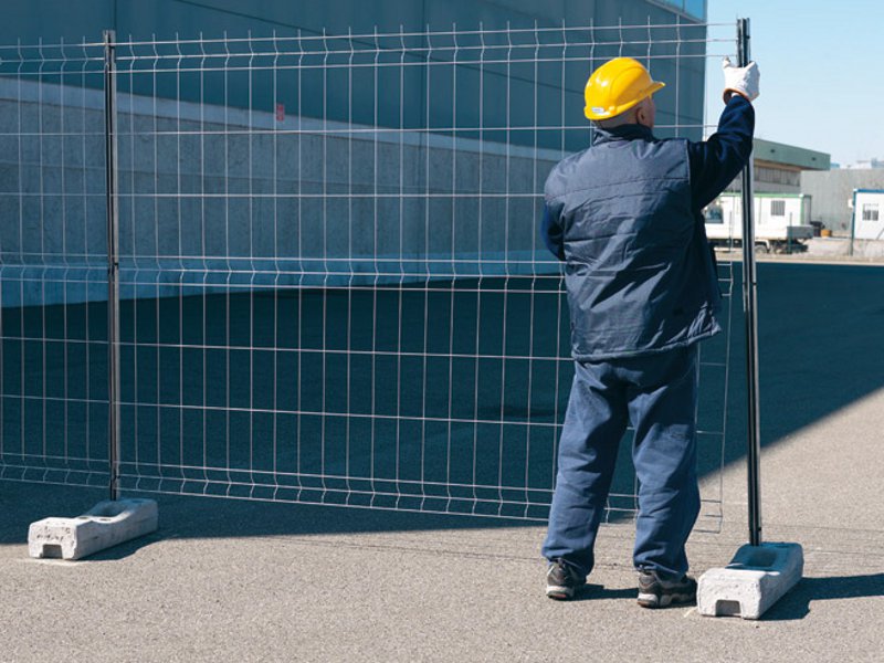 Recinzioni mobili da cantiere: vendita e noleggio a Roma